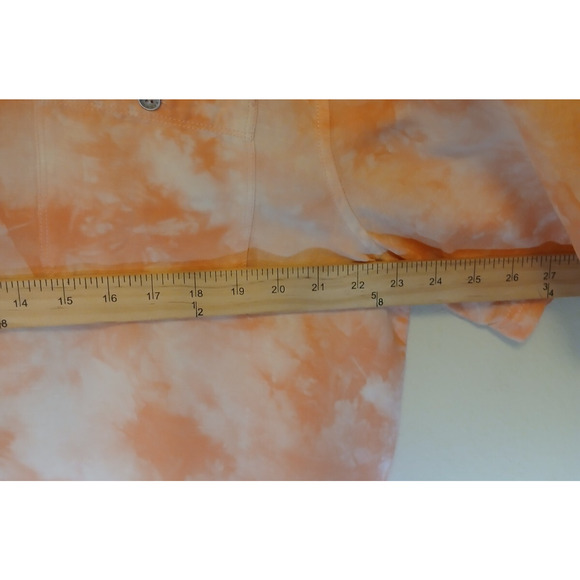 Tommy Bahama men's tide dye button down shirt light weight Parisian sz large - Picture 3 of 5